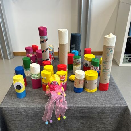 Kreativer und musikalischer Besuch