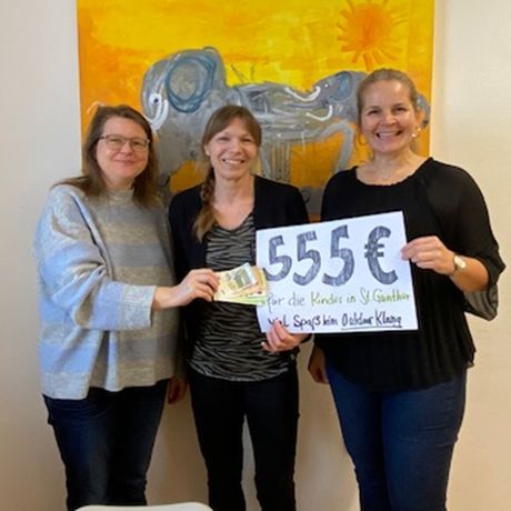 Spende von Frau Christina Schmaderer